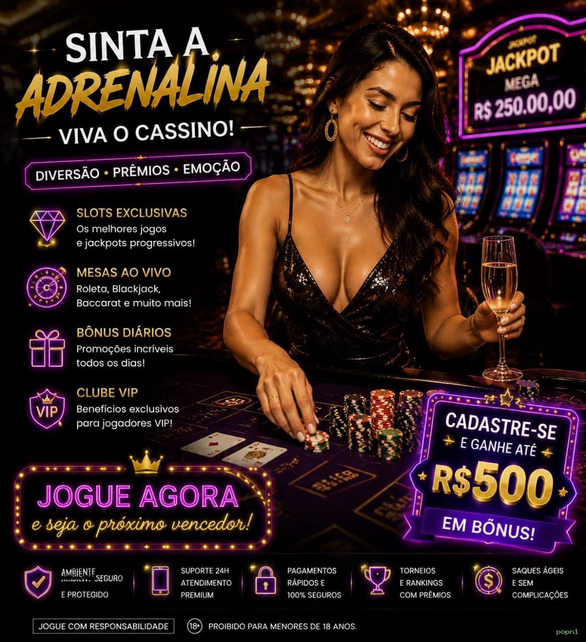 Login rápido no app popn1